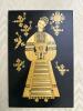 Soviet Era Folk Art Marquetry Panel Made in USSR