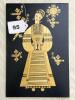 Soviet Era Folk Art Marquetry Panel Made in USSR - 9