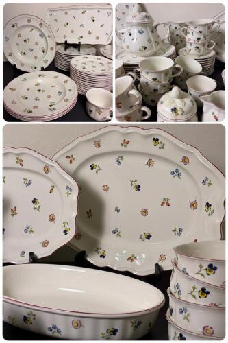 Villeroy & Boch Floral Porcelain Dinnerware Set (90 Pieces)