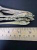 Sheffield England EPNS Pastry Forks and Ornate Silverplate Spoons - 10