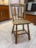 Windsor-Style Wooden Side Chair