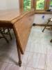 Drop Leaf Dining Table with Four Chairs - 9