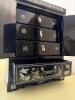 Black Lacquer Mother of Pearl Jewelry Box Asian-Style - 2