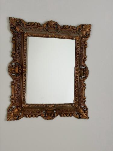 Baroque-Style Ornate Gilt Wall Mirror by Generalplastica