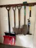 Assorted Hand Tools: Shovels, Rake, Saws, Snow Shovel, Hammer - 2