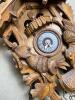 Carved Wood German Cuckoo Clock with Animated Dancers - 5