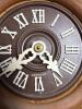 Carved Wood German Cuckoo Clock with Animated Dancers - 12