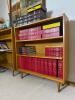 Mid-Century Modern Bookshelf with Tapered Legs