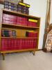Mid-Century Modern Bookshelf with Tapered Legs - 2