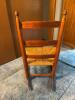 Ladder Back Rocking Chair With Rush Seat in Country Style - 2
