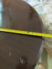 Round Mahogany Side Table - 4