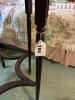 Round Mahogany Side Table - 7