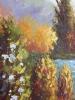 Framed Impressionist-Style Oil Painting - 3