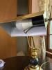 Brass and Black Marble Banker's Desk Lamp Art Deco-Style - 3