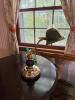 Brass and Black Marble Banker's Desk Lamp Art Deco-Style - 4