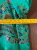 Embroidered Asian-Style Robe with Frog Closures - 8