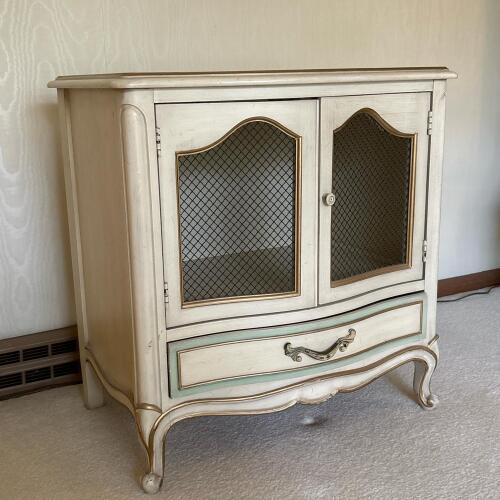 Vintage Drexel French Provincial Style Cabinet