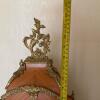 Ornate Franz Hermle Artime Boulle Table Clock - 12