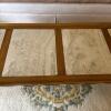 French Provincial Style Marble and Wood Coffee Table - 6