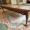 French Provincial Style Marble and Wood Coffee Table - 10