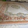 Hand Knotted Indian Wool Floral Area Rug, 4'x6' - 2