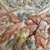 Hand Knotted Indian Wool Floral Area Rug, 4'x6' - 6