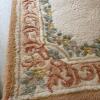 Hand Knotted Indian Wool Floral Area Rug, 4'x6' - 12