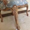 Louis XV-Style Upholstered Carved Wood Armchair - 5