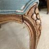 Louis XV-Style Upholstered Carved Wood Armchair - 6