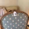 Louis XV-Style Upholstered Carved Wood Armchair - 13