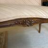 Louis XV-Style Upholstered Carved Wood Settee - 3