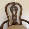 Carved Upholstered Armchair in Rococo Style - 2