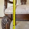 Carved Upholstered Armchair in Rococo Style - 12