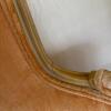 Pair of Peach Velvet Louis XV-Style Berg&egrave;re Armchairs - 9
