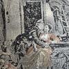 Framed La Felicite Engraving in Ornate Gilt Frame, 18"x16" - 5