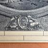 Framed La Felicite Engraving in Ornate Gilt Frame, 18"x16" - 7