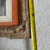 Framed La Felicite Engraving in Ornate Gilt Frame, 18"x16" - 12