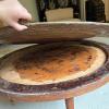 MCM Embossed Brass Tray Top Coffee Table - 10