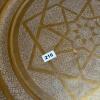MCM Embossed Brass Tray Top Coffee Table - 13