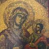 Pair of Traditional Style Painted Wooden Religious Icons, 10"x16" - 4