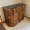 Hibriten Bernhardt Marble-Top Sideboard Cabinet