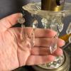 Levron Glass & Brass Table Lamp with Hanging Prisms - 5