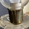 Levron Glass & Brass Table Lamp with Hanging Prisms - 7