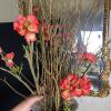 Famille Rose-Style Ceramic Vase With Gilt Handles - 9