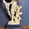 Asian-Style Carved Faux-Ivory Figural Sculpture - 3