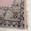 Oriental-Style Rug with Medallion and Floral Border, 3'6"x4'4" - 4