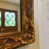 Ornate Rococo-Style Gilt Wood Mirror - 4