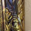 Ornate Rococo-Style Gilt Wood Mirror - 7