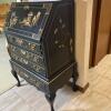 Jasper Cabinet Hand Painted Chinoiserie Secretary Desk - 12
