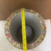 Chinese Rose Medallion-Style Ceramic Floor Vase - 10